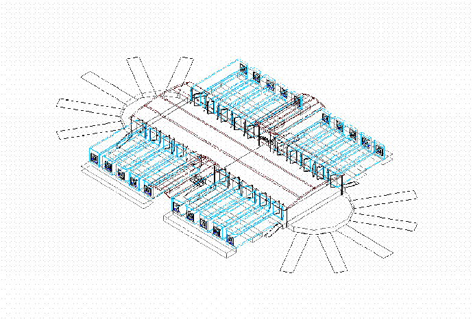 Модульный холодильный склад - схема